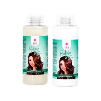 Kit Shampoo E Condicionador Babosa 500ml - Hidratação Dka Babosa Hidratação Capilar