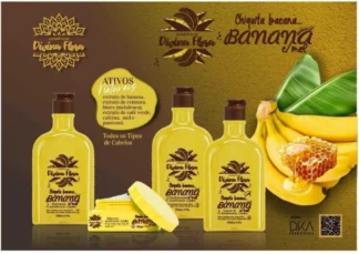Kit Linha Acidificante Chiquita Bacana Banana com Mel - Divina Flora