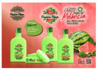 kit Linha Cabelos Orgânicos e Naturais Magia da Melancia - Divina Flora