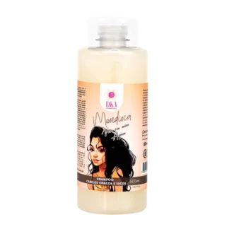 Kit Shampoo E Condicionador Mandioca 500ml - Brilho Reestruturador DKA Cosméticos